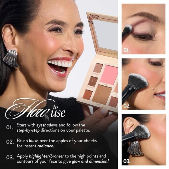 Women NEW YORK Annual Party in a Palette Full Face Palette Set - Picture 5 of 9